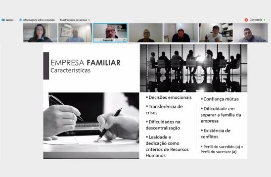 Palestras, empresas familiares