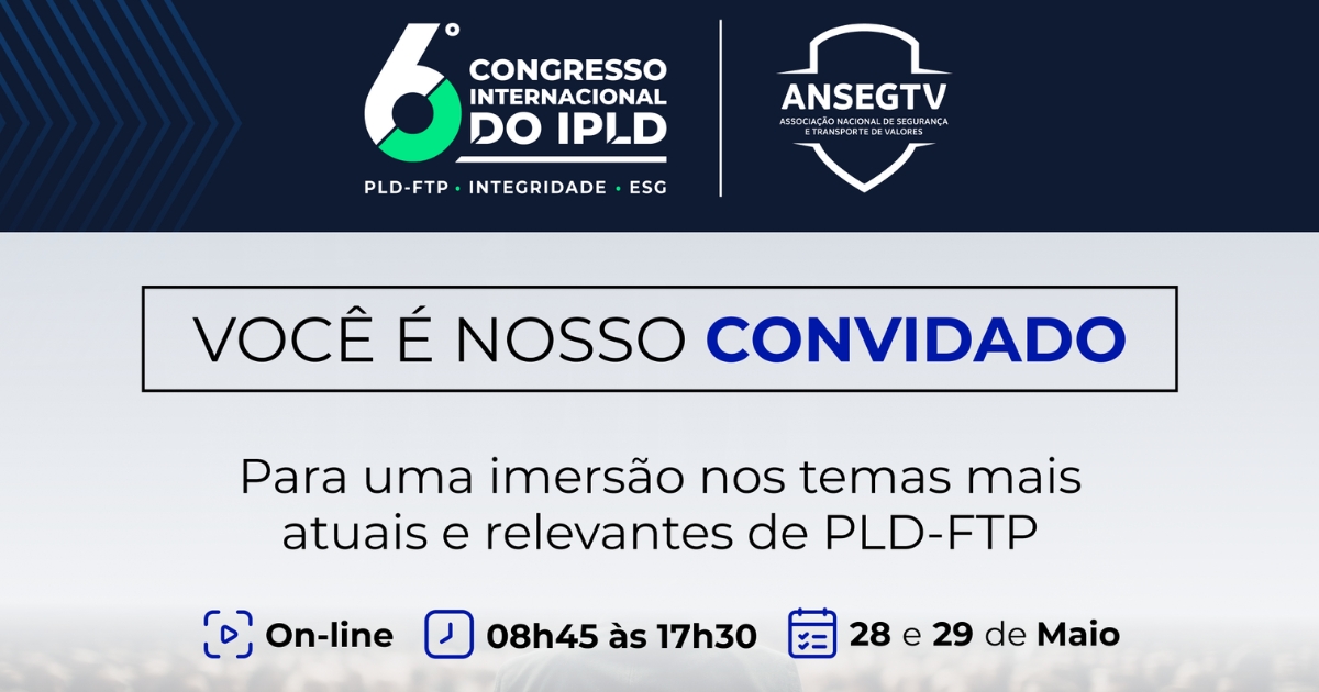 ANSEGTV apoia o 6º Congresso Internacional do IPLD